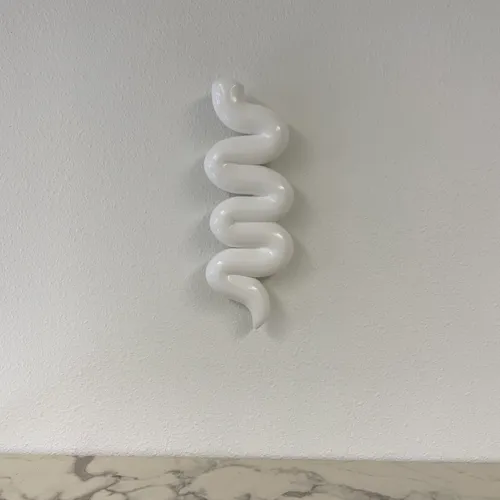 Andy Blank White Blob Artwork