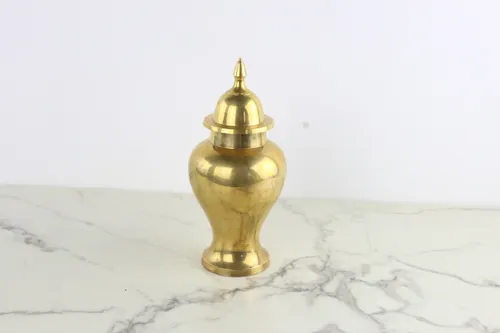 Vintage Brass Urn