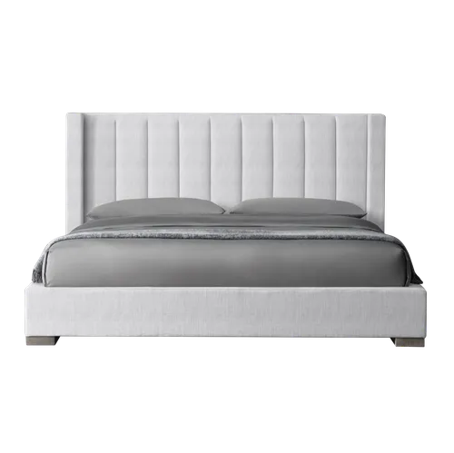 KATRIN RH Grey Shelter King Bed