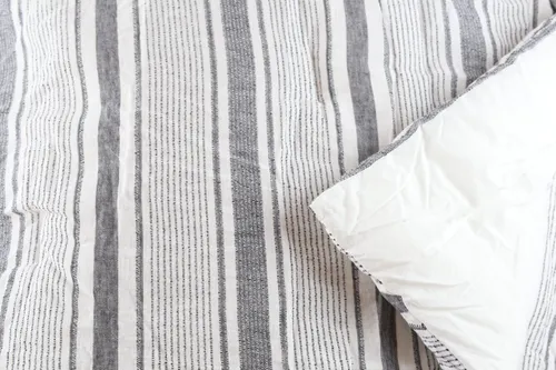 Black & Cream Quilt - King