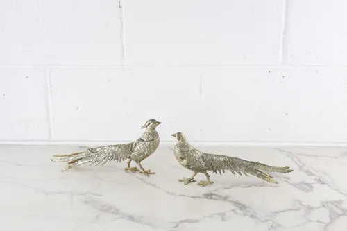 Vintage Brass Partridge