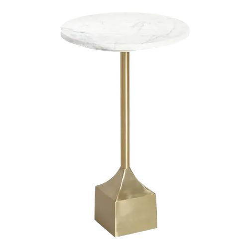 KATRIN Brass Drink Side Table