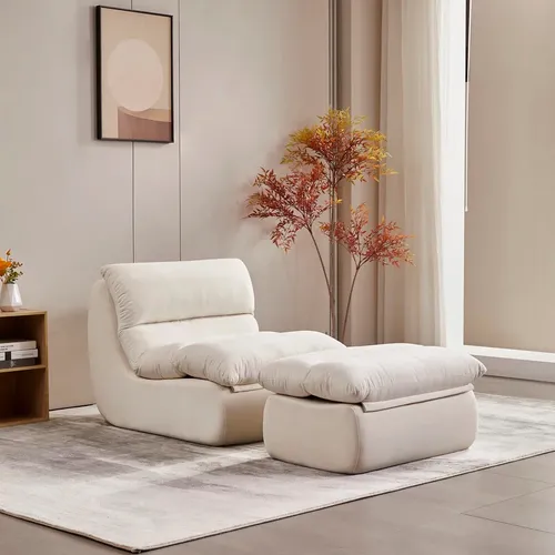 Caterpillar Accent Chair + Ottoman 