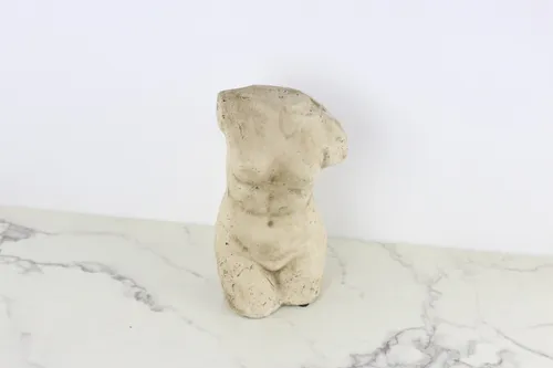 Vintage Female Stone Torso
