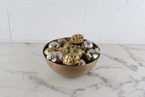 Brass & Silver Persimmon