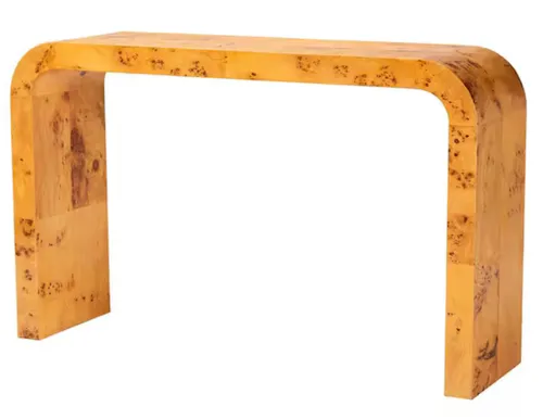 Burl Hump Console