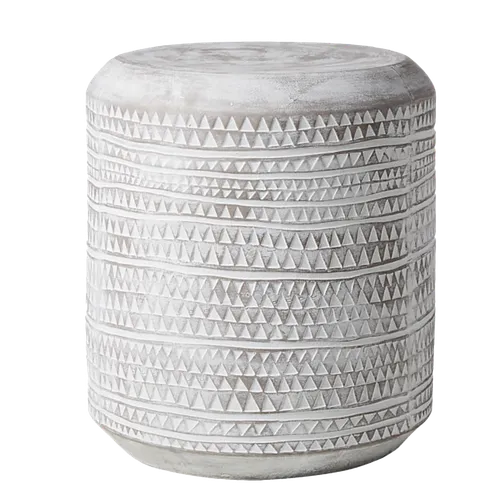 KATRIN CB2 Concrete Etch Side Table