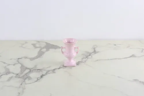Vintage Mini Pink Urn