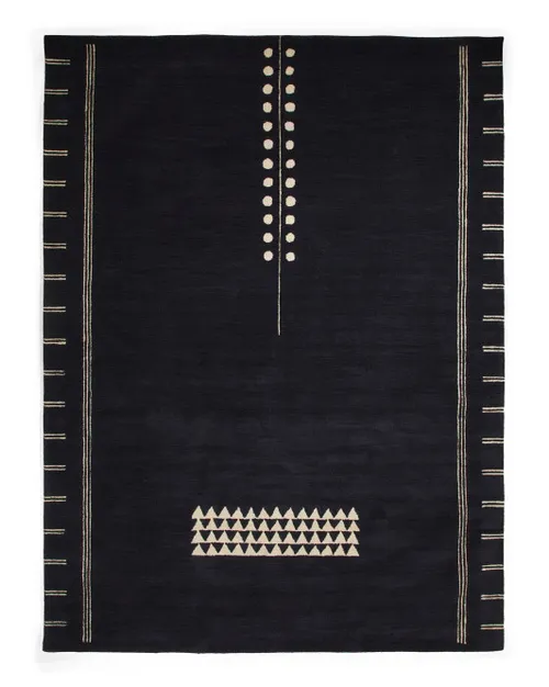 KATRIN Black Momeni rug 5x8