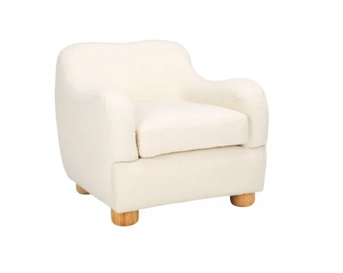 AMANDA Snow Cap Accent Chair