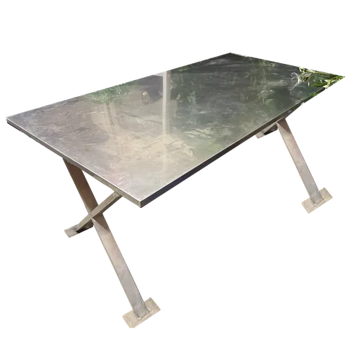 Katrin Stainless Steel Desk