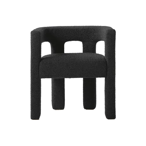 KATRIN CB2 Stature Dining Chair Black