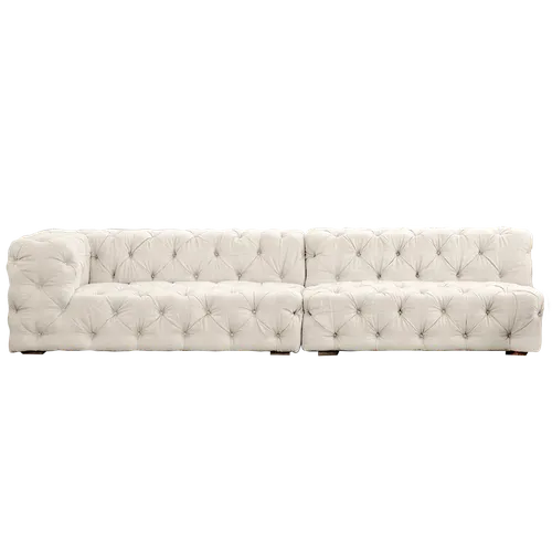 KATRIN RH Tufted Sofa - 2 Piece