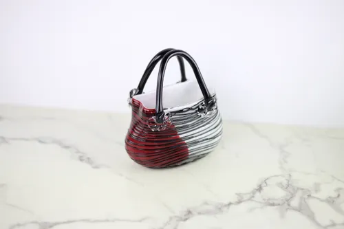 Vintage Red Murano Purse