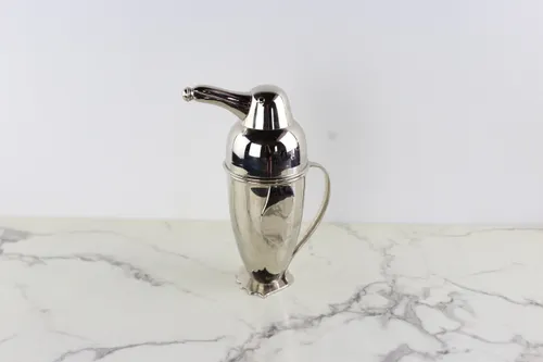 Chrome Penguin Martini Shaker