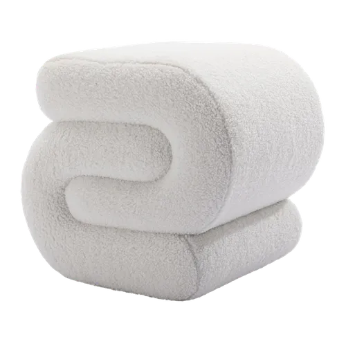 KATRIN Snail Ottoman Teddy