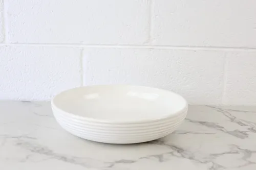 White Ceramic Bowl