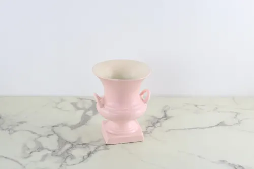 Vintage Pink Urn