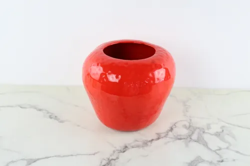 Vintage Strawberry Vase