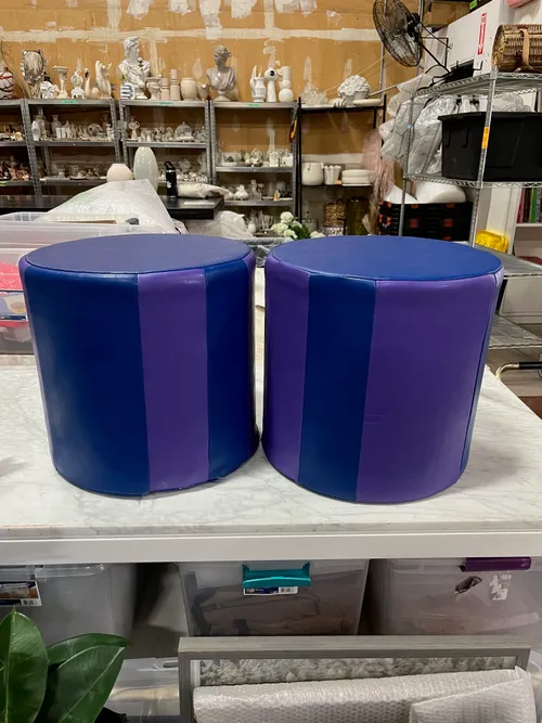 Other Side of the Circus Ottoman