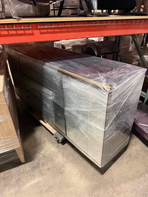 AMANDA Vintage Glass Dresser