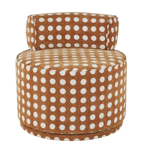 Polka Dot Swivel Chair