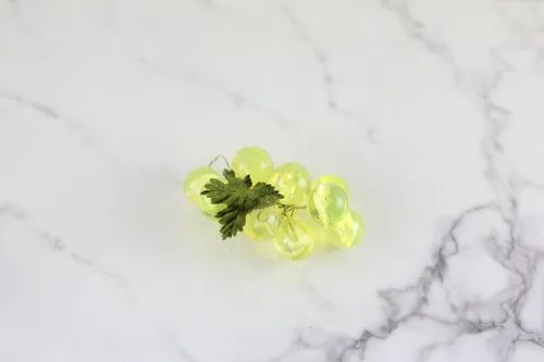 Vintage Yellow Lucite Grapes