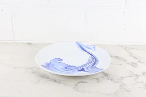 Blue Brushstroke Platter