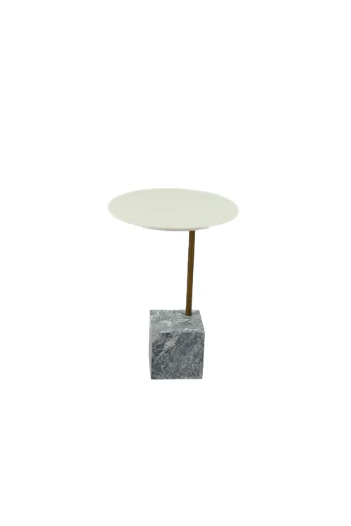 AMANDA Flying Saucer Accent Table
