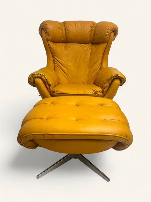 Grandpa's Chair + Ottoman 