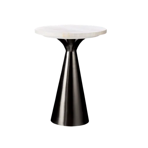 KATRIN Nina Rose Quartz Side Table Small