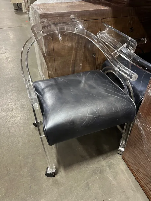 Charles Hollis Lucite MCM Chairs