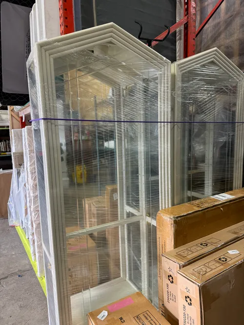 RETIRED $150 Vintage Glass Curio Cabinet 