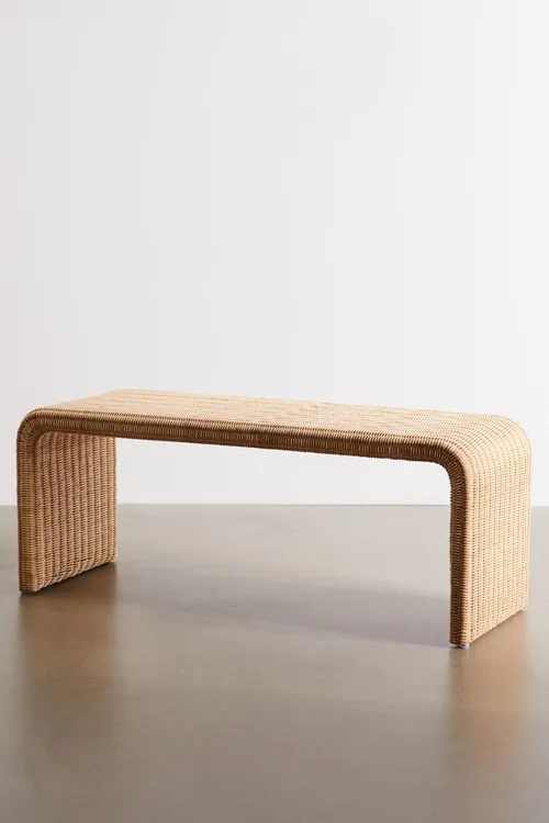Golden arch Bench
