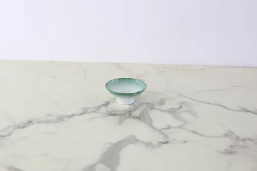 Vintage Mini Accent Dish- Green