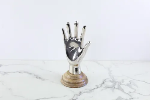 Vintage Chrome Hand