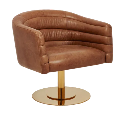 KATRIN CB2 Cupa Swivel Accent Chairs