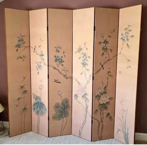 Vintage Chinoiserie Room Divider