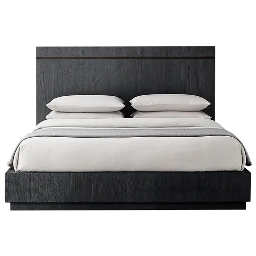 KATRIN RH Black Wood King Bed