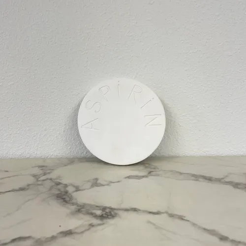 Ceramic Asprin Pill