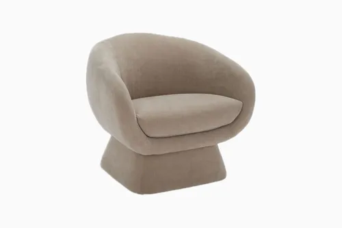 AMANDA Scoop Accent Chair