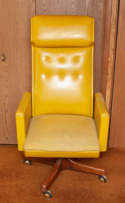 Mellow Yellow Office Chair