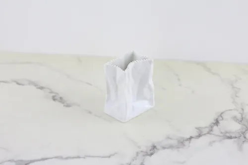 Vintage Ceramic Paper Bag