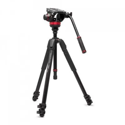 Manfrotto 502AH fluid-head tripod #1