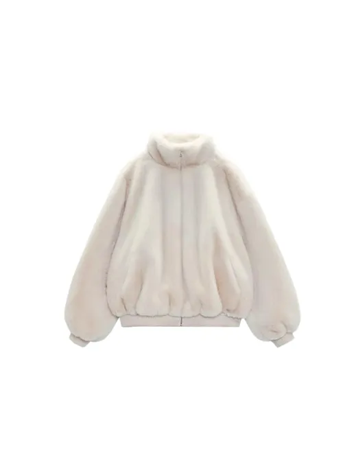 เช่าเสื้อแจ็คเก็ต หญิง รุ่น SYBIL สี ครีม