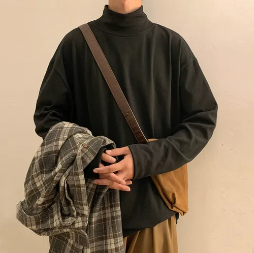 เช่าเสื้อคอเต่า ชาย รุ่น HAYATE สี ดำ