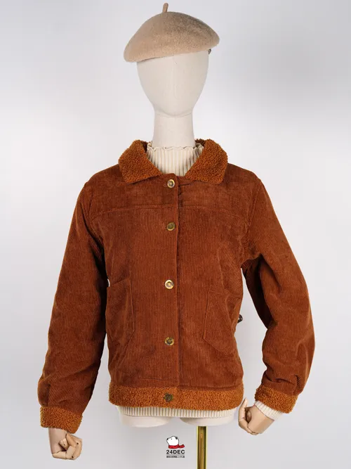 เช่าเสื้อแจ็คเก็ต หญิง รุ่น SELENA สี น้ำตาล