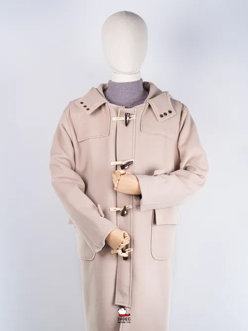 เช่าเสื้อโค้ท ชาย รุ่น PENTAGON สี ครีม