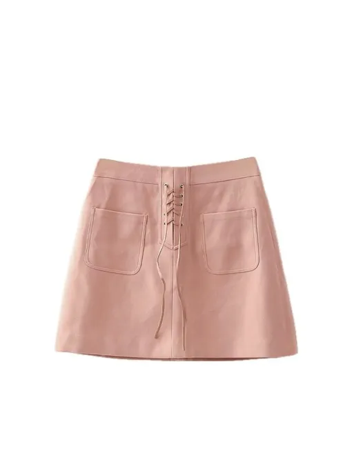 เช่ากระโปรง หญิง รุ่น COWGIRL สี ชมพู