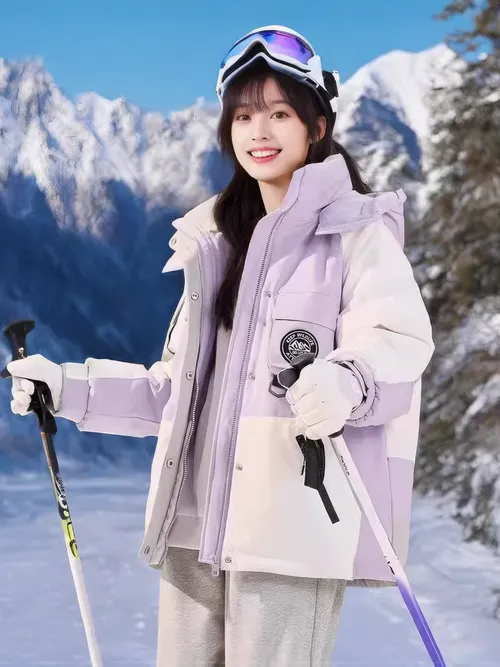 เช่าเสื้อกันหนาว หญิง รุ่น ADDIS สี ม่วง